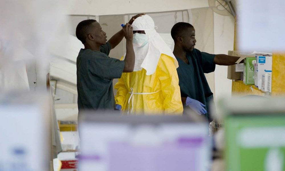 Slideshow - Centre de traitement des malades Ebola en (...)