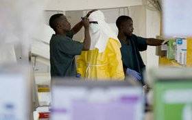 Slideshow - Centre de traitement des malades Ebola en (...)